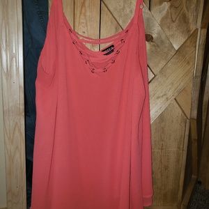 Coral tank top